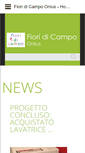 Mobile Screenshot of onlusfioridicampo.it